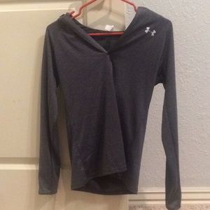Under Armour Dark Grey HeatGear hoodie